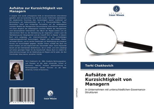 Aufsätze zur kurzsichtigkeit - zur,
