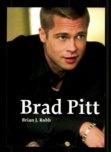 Brad pitt autogrammkarte ohne - brad,