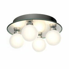 HEITRONIC 27490 Deckenleuchte Star 4x28W Lampe Metall/ Glas Kugel Rund 230V /G9