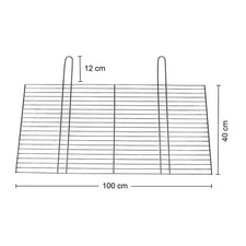 Grillrost 100x40 cm