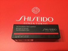 Shiseido Techno Satin Gel Lipstick mit 2g/ Mini Lippenstift Short Circuit