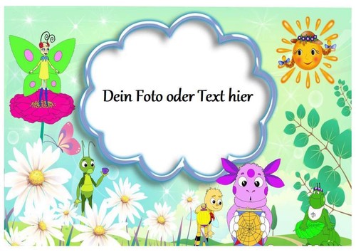 Tortenaufleger luntik rund - luntik,