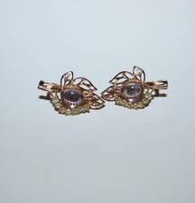 UdSSR Rotgold Ohrringe 585