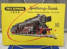 TRIX EXPRESS – Katalog 1958, 48 Seiten + Umschlagseite