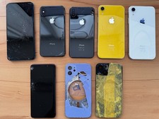 iPhone Ersatzteile Konvolut 2x XS-2x Xr-1x 12- 1x 13- 1x Samsung S8- 1x Huawei