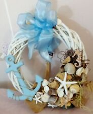 Türkranz MARITIM ? Landhaus KRANZ ⚓ Kunstharz Seidenblumen ANKER MEHRFARBIG Q88