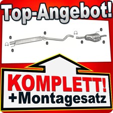Auspuff für OPEL ASTRA G 2.0