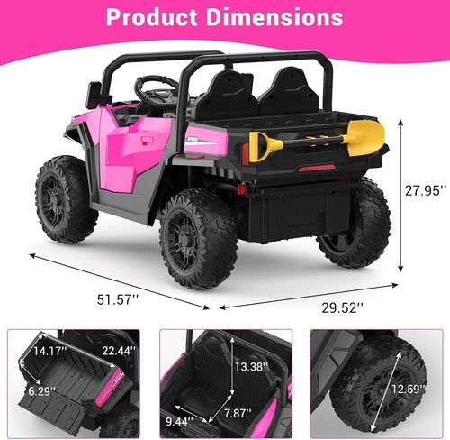 24v kinder elektroauto utv - 24v,