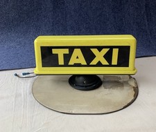 TAXI Dachzeichen + Beleuchtung