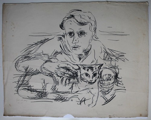 Karl kluth frau - frau, katze