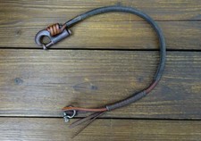 Geldbeutelkette Schlüssel Wallet Chain Rope Lanyard Leder Vintage Used Biker Raw