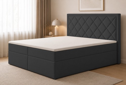 Boxspringbett doppelbett romi - boxspringbett,