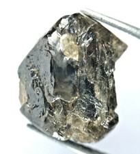 Groß Roh Diamant 6.61TCW Braunton Grau Funkelnde Natur Irregular Form Für Gift