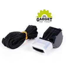 Schiedsrichterpfeife I Profi-Komplett-Set inkl. Band + Mündstück I Extrem laut