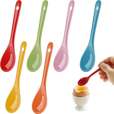 Eierlöffel Set Porzellan bunt