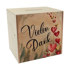 Vielen Dank mit Herzen -