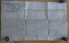 Gesellenbrief v. 2.12.1754