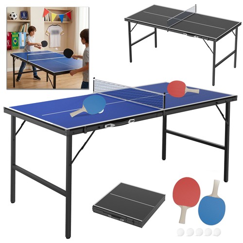 Faltbare tischtennisplatte - faltbare,