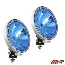 2x 12V/24V 9" Runde Blaue