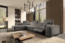 Ecksofa mit Fußstütze VITO XI MIX Bettfunktion Links/Rechts Verschiedene Farben