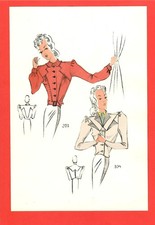 2 Mode-Zeichnungen „Wiener