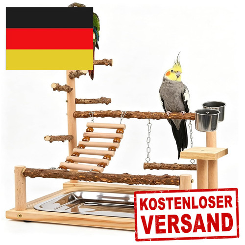 Vogelspielplatz holz 45x37x26 - holz,