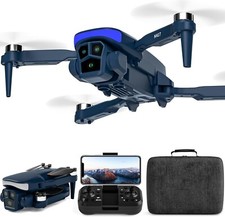 K417 Drohne mit Dual Kamera 1080p,LED Blau Lampe Bürstenlosem Drone mit 5GHz WIF