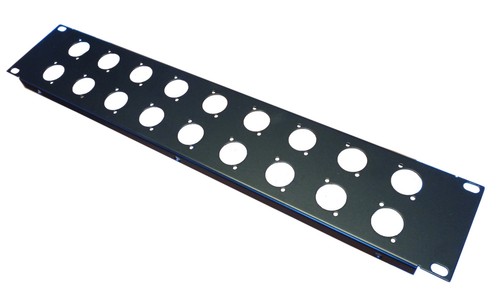 2he rackpanel xlr löcher - xlr,