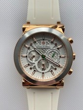 RAOUL U. BRAUN Automatikuhr "RUB05-0511", 46mm, Edelstahl, Roségold, weiß