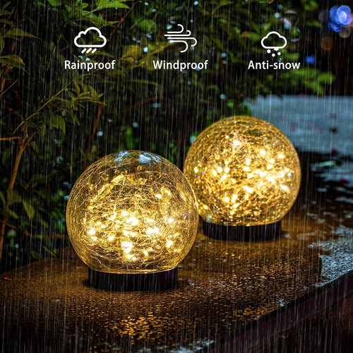 2pcs led solarlampen - led,