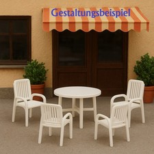 Tisch rund inkl.4 Stühle