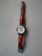 Swatch The Beep mit Pager Funktion und mit Original Lederarmband