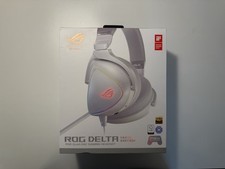 ASUS ROG Delta White Edition USB-C Gaming Headset (PC, PS4, Smartphones, Nintend