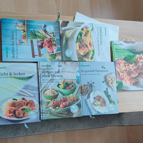 Thermomix kochbücher sammlung - thermomix,