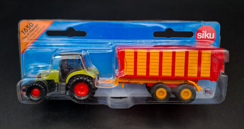 Siku claas mit silagewagen - siku,