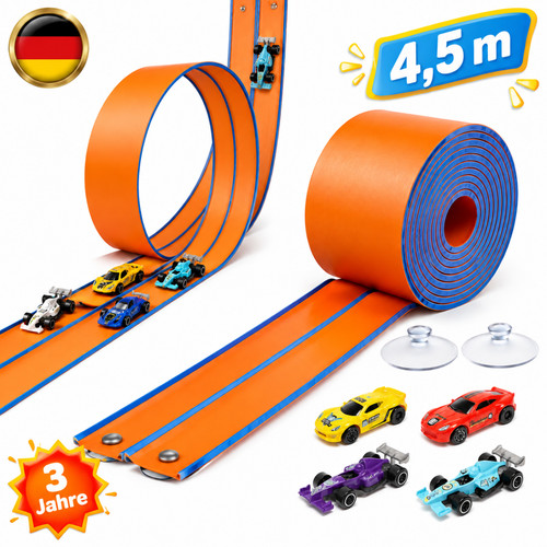 Kinder auto rennbahn - rennbahn, 4