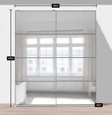 kleiderschrank  Ikea Auli-PAX schiebetürschrank ,spiegelglass