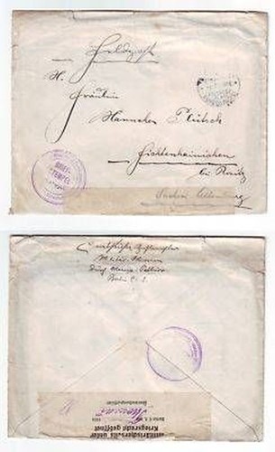 45445 alter feldpost brief - feldpost,