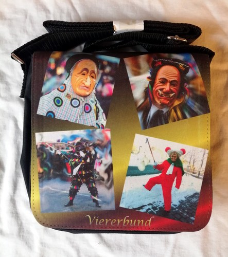 Schultertasche viererbund - schultertasche,