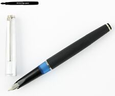 Vintage Kaweco V40 Füllfederhalter in schwarz silber mit Stahl OM-Feder (1970 - 1980)