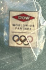 Olympia Pin Rar Firmenpin DOW