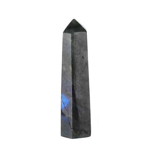 Labradorit spitze poliert - spitze, –