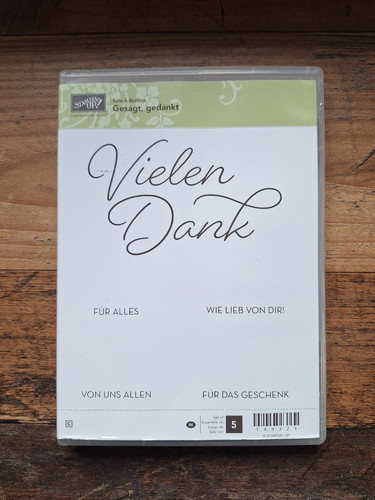 Stampin stempelset - stampin', up!