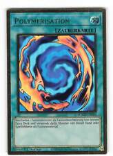 Yugioh POLYMERISATION , mago-de044 Premium Gold Rare deutsch NM 1. Auflage