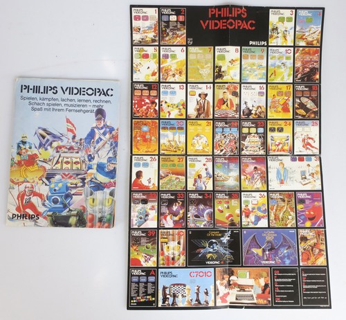 Philips videopac katalog und - videopac,