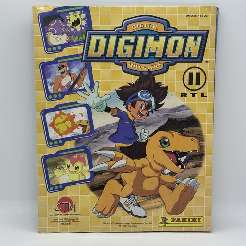 Digimon sticker album - digimon, panini