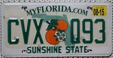 Florida Nummernschild USA