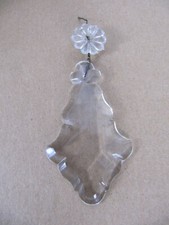 alter Kronleuchter Behang Pendel Kristall Glas mit Rosette