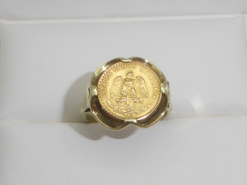 585 900 gold ring - /, münzring