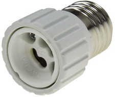 ChiliTec Lampensockel-Adapter, Keramik E27 auf GU10